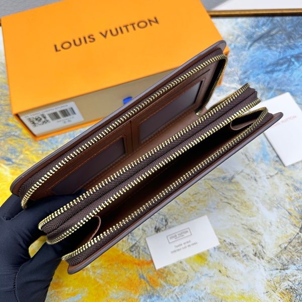 LVコピーウォレット細部ディテール